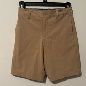 DSG khaki kids golf shorts. Size Small  8-9.